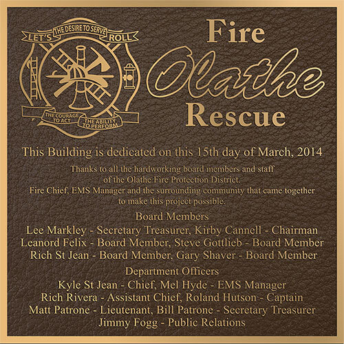 Bronze Plaques, cast Bronze Plaques, firefighter plaque, bronze firefighter plaque, cast bronze firefighter plaques