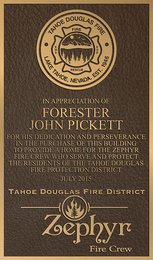 Memorial Plaques, cast Memorial Plaques, firefighter plaque, bronze firefighter plaque, cast bronze firefighter Plaques